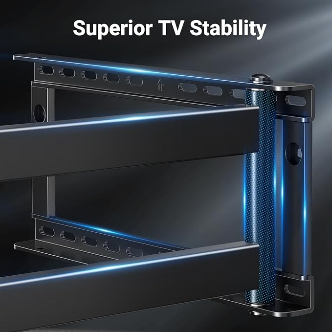 PERLESMITH Long Arm TV Wall Mount Full Motion