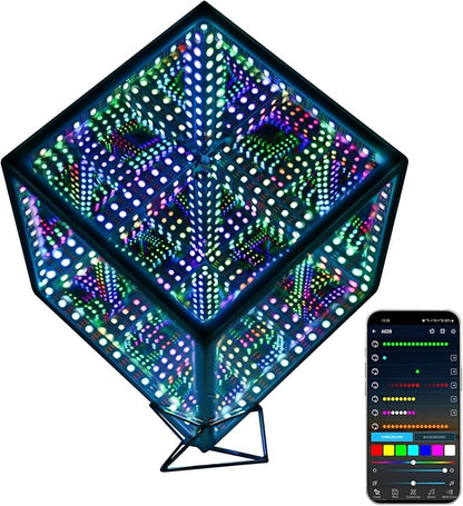 Heepulor Infinity Hyper Cube LED Light LED Controller