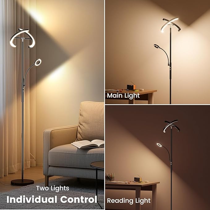 SIBRILLE LED Floor Lamp for Living Room