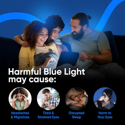 Ocushield Anti Blue Light Tempered Glass Screen Protector for iPhone 13 Mini 5.4" - Protect Your Eyes, Reduce Migraines & Improve Sleep