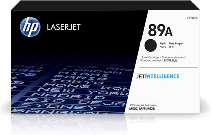 HP 89A Black Toner Cartridge for HP Printers | Works with Printer Series: LaserJet Enterprise M507, MFP M528 | CF289A