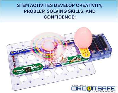 Snap Circuits Beginner: Hands-On STEM Kit for Ages 5-9 to Explore Electrical Engineering