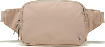 Pander Belt Bag Large 2L, Nylon Fanny Pack Purse for Women and Men with Adjustable Strap