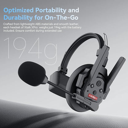 SYNCO XTalk XPro Wireless Intercom Headset