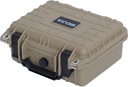 MEIJIA Portable All Weather IP67 Waterproof Protective Case,Hard Camera Case,Dry Case with Customizable Foam,Fit Use Of Drones,Camera,Equipments,10.62 x9.68x4.87inches