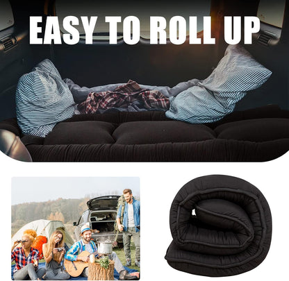 MAXYOYO Cot Japanese Floor Futon Mattress, Single Size Tatami Mat Sleeping Pad Foldable Roll Up Boys Girls Narrow Mattress Kids Lounger Pillow Bed