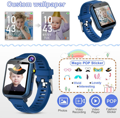 Phyulls Smart Watch for Kids with 39 Games, Camera, and Music Player