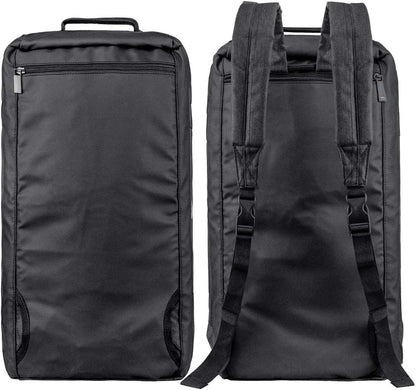 Gym Duffle Bag Backpack Waterproof Sports Duffel Bags Travel Weekender Bag for Men Women Overnight Bag with Shoes Compartment Black-Perfect Fathers Day Gifts for Dad/Men/Husband