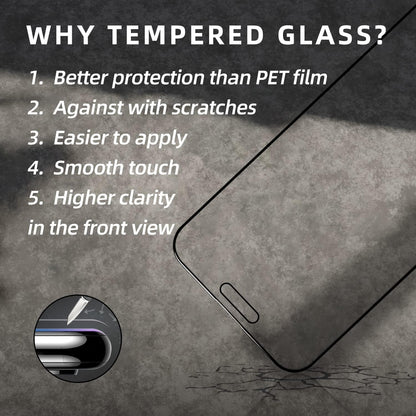 EGKimBa Privacy Screen Protector compatible with iPhone 15 Pro Max, 2 Packs, 6.7 inch Gradient Colorful Electroplated Anti-Spy Anti-Blue Light Easy Installation Tempered Glass