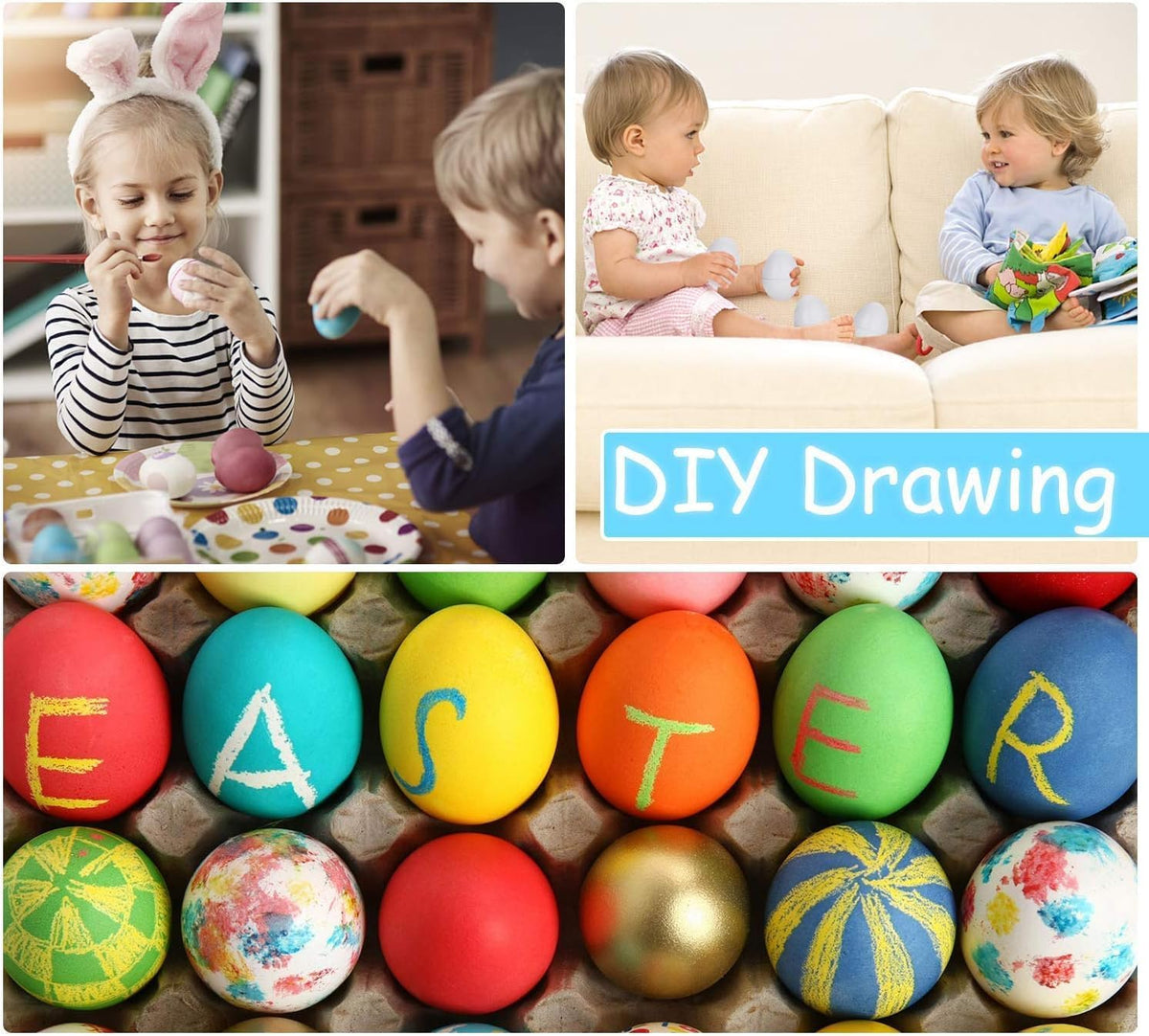 VUIYA Color Matching Egg Set for Kids - Educational Toy for Color and Shape Recognition