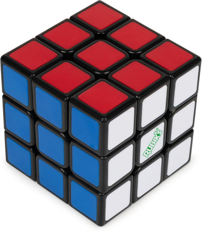 Rubik's Re-Cube 3x3 Cube Made with 100% Recycled Plastic, Color-Matching Puzzle for Ages 8 & Up