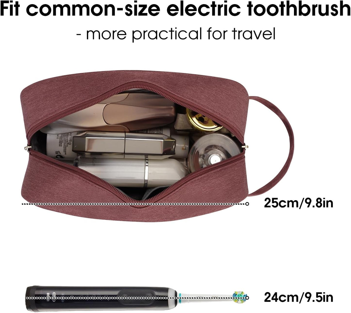 Narwey Travel Toiletry Bag for Women Traveling Dopp Kit Men Travel Bag for Toiletries Cosmetic Bag Makeup Bag Medicine Bag for Traveling