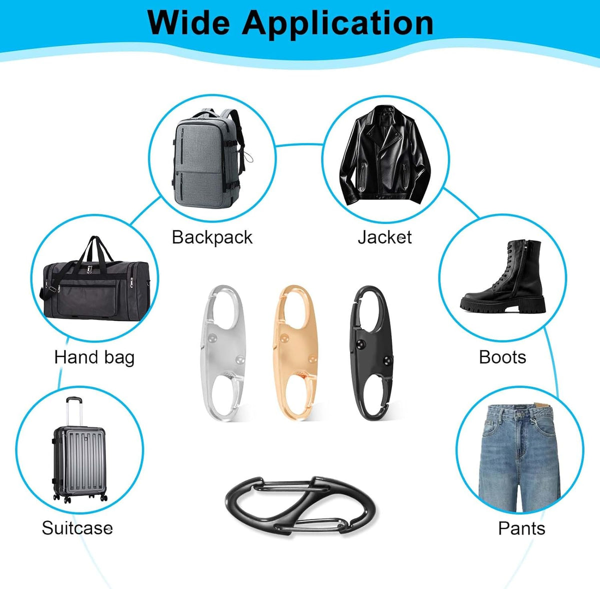 29PCS Lock Combo Set, Double-Sided Spring S Anti-Theft Locks for Luggage, Backpacks, Suitcases, Clothing, Purses, Boots, Travel & Outdoor Security