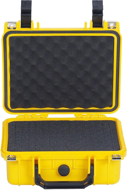 MEIJIA Portable All Weather IP67 Waterproof Protective Case,Hard Camera Case,Dry Case with Customizable Foam,Fit Use Of Drones,Camera,Equipments,10.62 x9.68x4.87inches