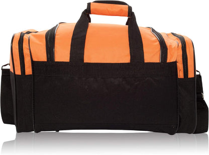 DALIX 17" Blank Duffle Bag Duffel Bag Travel Size Sports Durable Gym Bag
