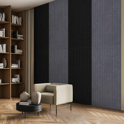 UMIACOUSTICS 6 Packs Acoustic Panel, 47.2 x 23.6 Inches Decorative Sound Proof