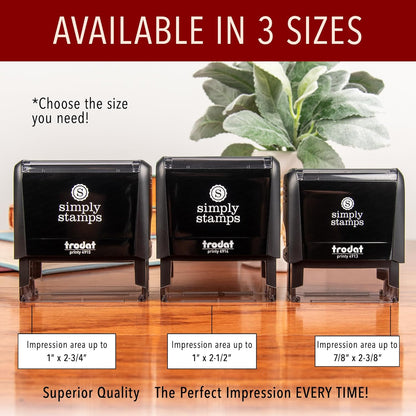 Custom Self-Inking Stamps | 49 Designs | Fun Phrases | Make Grading Easy | Classroom, Library and Book Stamps (Check Spelling, Extra Large)
