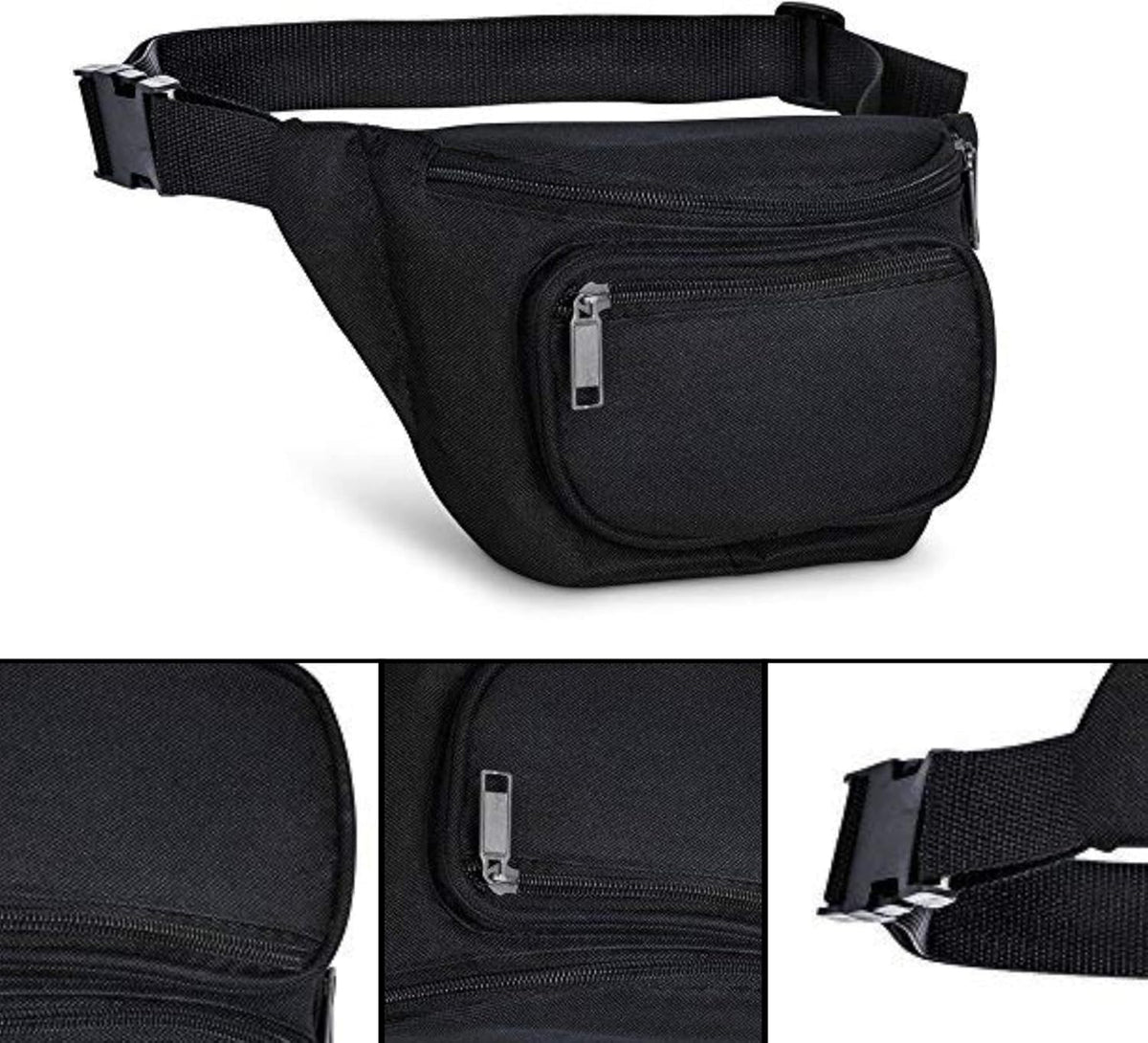 Fanny Pack, BuyAgain Quick Release Buckle Travel Sport Waist Fanny Pack Bag For Men Or Women