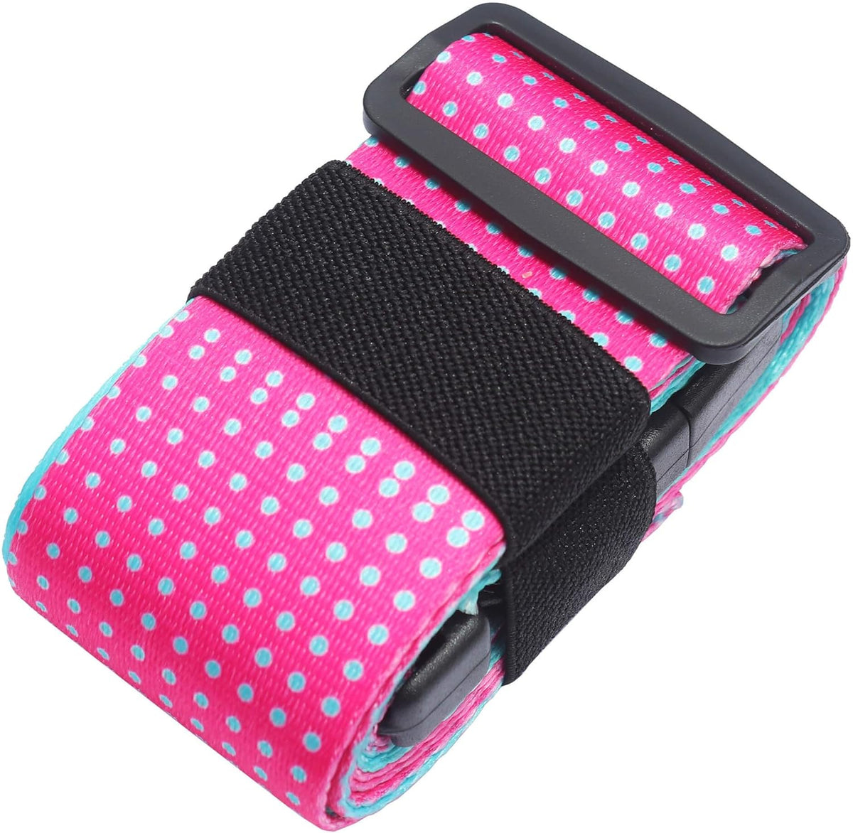 Luggage Straps for Suitcases TSA Approved Easy Pack Organized Suitcase Strap, Luggage Strap, Luggage Belt Strap, Bag Straps for Luggage. Buckle Straps Travel Accessories (Gradient Dot)