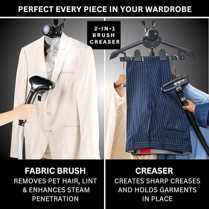 SALAV Heavy Duty Commercial Full-Size Garment Steamer