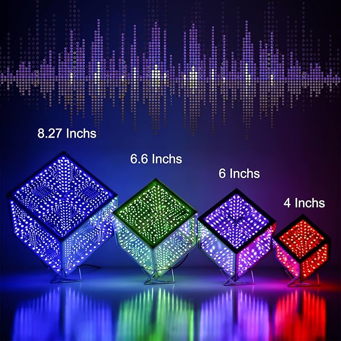 Heepulor Infinity Hyper Cube LED Light LED Controller
