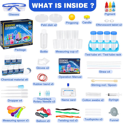 Science Kit for Kids 80 Science Lab Experiments Educational Learning Tools