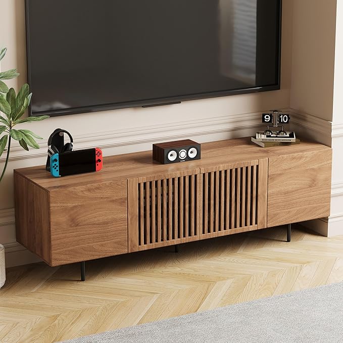 NessCarsti Mid Century Modern TV Stand