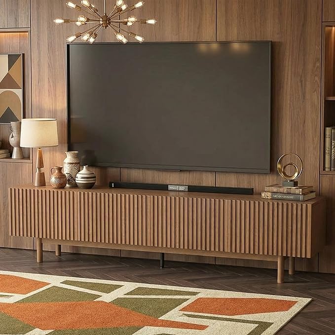 gaoyangjiaju 86.61" Wooden TV Cabinet