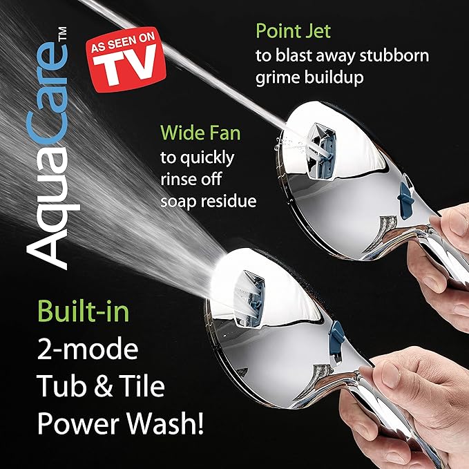 Hotel Spa AquaCare for California As-Seen-On-TV High Pressure Handheld Rain