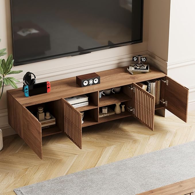 NessCarsti Mid Century Modern TV Stand