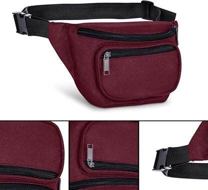 Fanny Pack, BuyAgain Quick Release Buckle Travel Sport Waist Fanny Pack Bag For Men Or Women