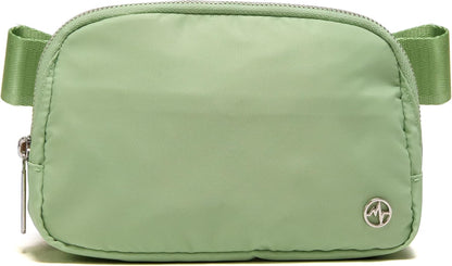 Pander Everywhere Belt Bag for Women, Fashion Waist Packs, Crossbody Bags with Adjustable Strap (Green Asparagus).