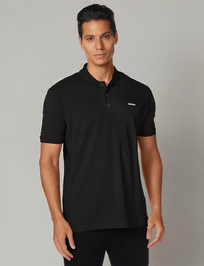 HUGO Mens Regular Fit Logo Short Sleeve Polo Shirt