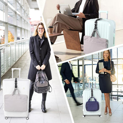 Vigorport Luggage Hook Strap, J Hook for Add a Bag Luggage, Multi Adjustment Bag Strap Hook with Hands Free