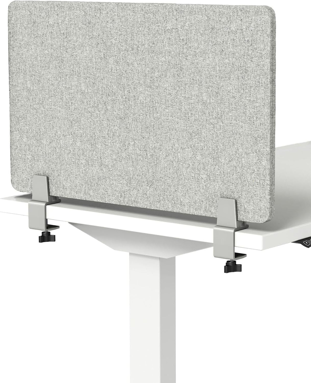 Desk Divider; Sound Absorbing Panel and Sound Proof Dividers - Privacy Shields for Student Desks and Desk Privacy Panels. Cubicle Wall, Desk Divider for Students and Office (Light Grey, 29" W x 18”H)