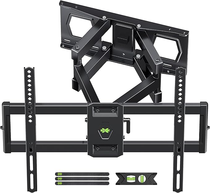 Full Motion TV Wall Mount for Most 37"-84" Flat Screen TV, Swivel or Tilt TV