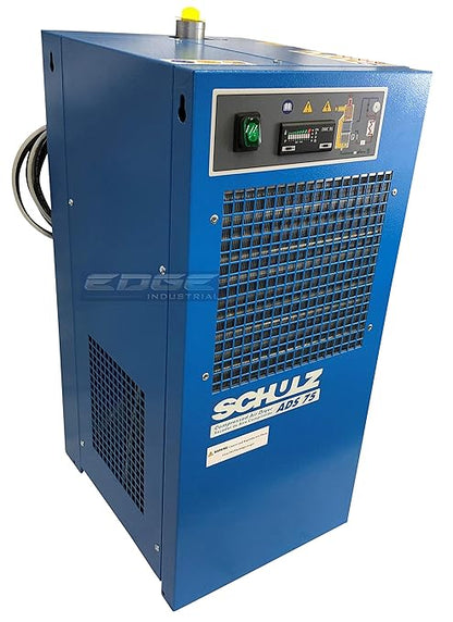 SCHULZ REFRIGERATED AIR DRYER FOR AIR COMPRESSOR, COMPRESSED AIR SYSTEMS, 75 CFM, GOOD FOR 15HP & 20HP COMPRESSORS (WITH REGULATOR PRE-FILTER)