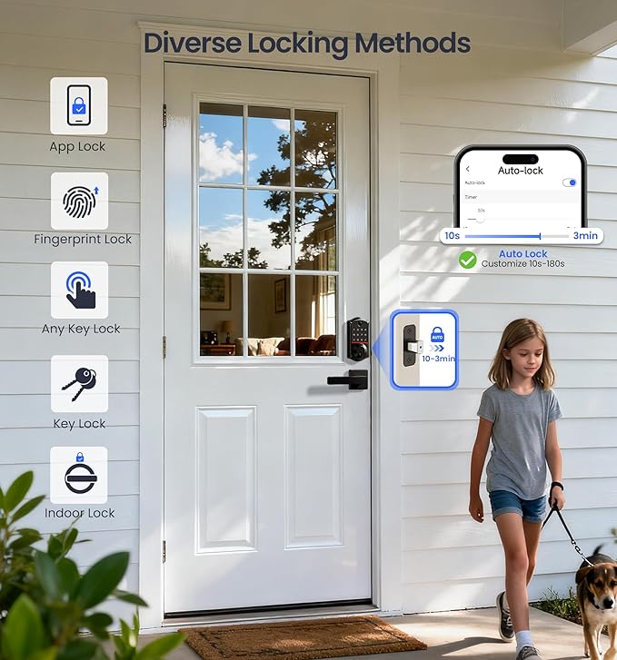 Veise VE017-B Fingerprint Smart Lock