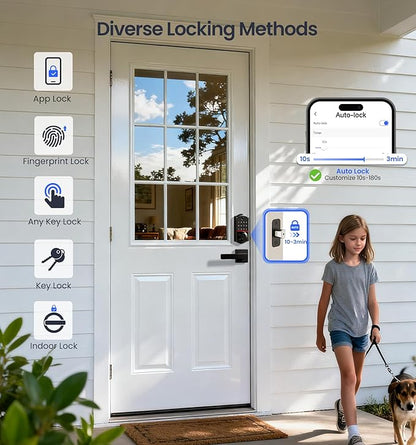 Veise VE017-B Fingerprint Smart Lock