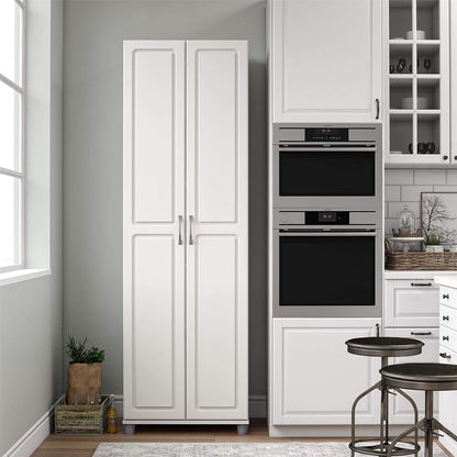 SystemBuild Evolution Kendall 24" Utility Storage Cabinet - White