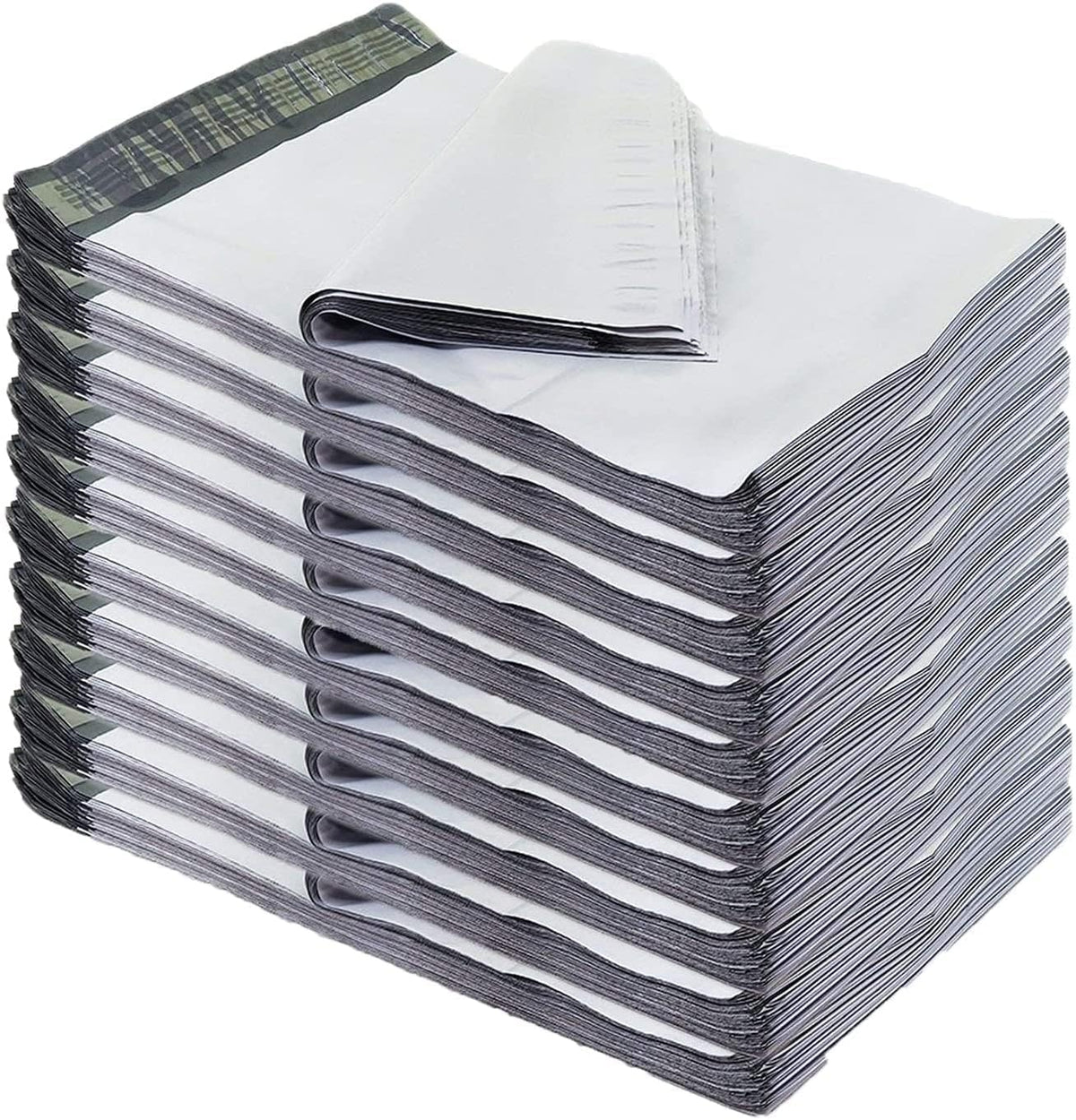 iMBAPrice White Poly Mailers 7.5x10.5 Inch 100-Pack, #2 Smaill Poly Mailing Shipping Envelopes Bags, Self Seal Adhesive Waterproof and Tear Proof (Total 1000 Bags)