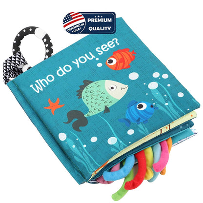 Soft, Interactive Baby Books & Toys: Sensory Exploration & Early Learning