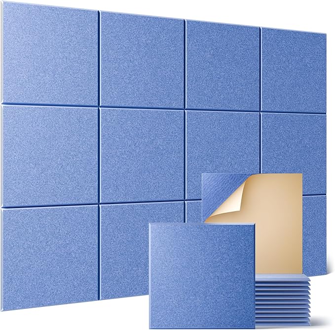 Sonicism 12 Pack Acoustic Wall Panels