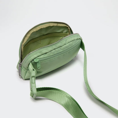 Pander Everywhere Belt Bag for Women, Fashion Waist Packs, Crossbody Bags with Adjustable Strap (Green Asparagus).