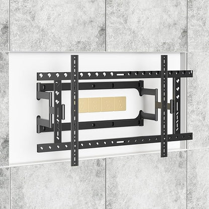 HILLPORT 98 Heavy Duty 75 85 86 100 110 120 inch TV Wall Mount Slim Extra Large