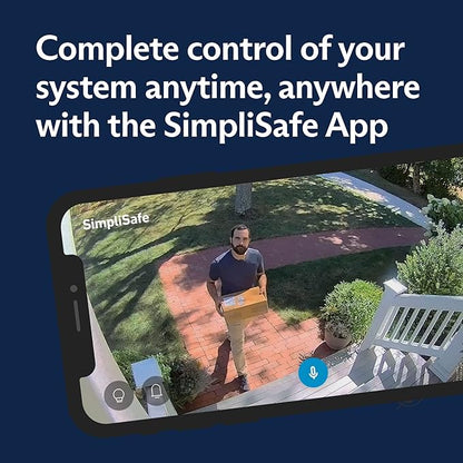 SimpliSafe Wired Doorbell,1080p - Compatible with SimpliSafe Home Security System - Latest Gen