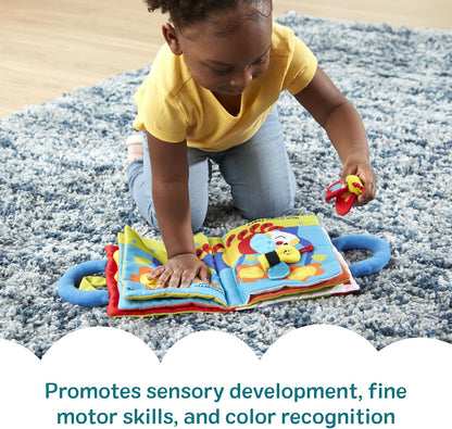 Melissa & Doug K's Kids My First Cloth Book for Babies and Toddlers Early Learning Developmental Soft Activity