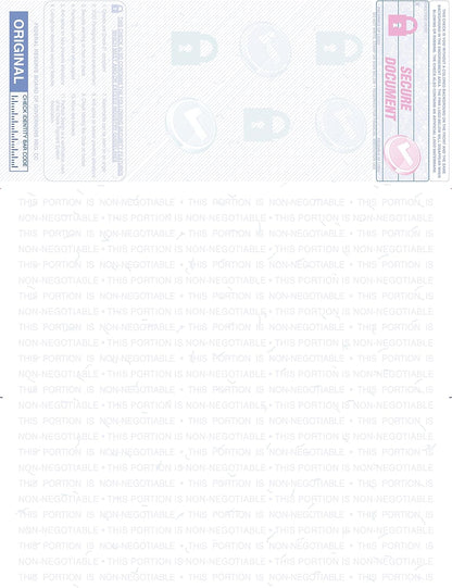 ABC Computer Checks Compatible w/Quick Books, Checks on Top, Purple Linen (250 Sheets)