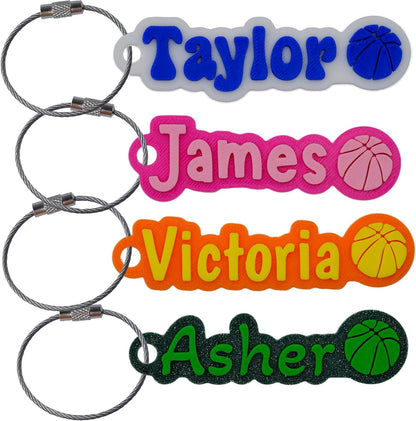 Custom Water Bottle and Bag Name Tag