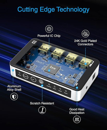 Kinivo HDMI Switch with Audio Extractor 360BNT